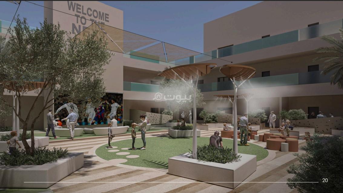 شقة 3 غرف في الرمال